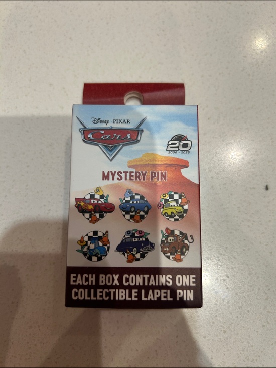 Other - Disney Pixar Cars 20th Mystery Pin Box - Multicolor